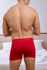 Erkek Kırmızı Bambu Boxer