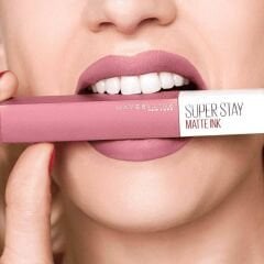Maybelline New York Super Stay Matte Ink Likit Mat Ruj - 15 Lover (Pembe)