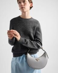 Prada Arqué Small Leather Shoulder Bag