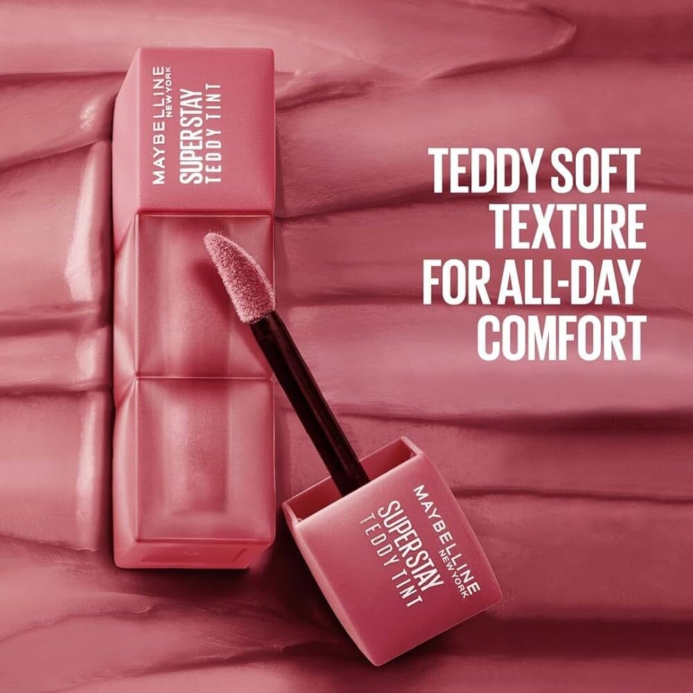 Maybelline New York Super Stay Teddy Tint Uzun Süre Kalıcı Likit Mat Tint 15 Skinny Dip