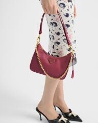 Prada Re-Edition Saffiano Deri Mini Çanta