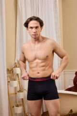 Erkek Siyah Modal Boxer