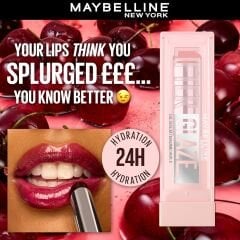 Maybelline New York Lifter Glaze Shea Yağı ve Hyalüronik Asit içeren Renkli Dudak Balmı - 07 Berry Haze