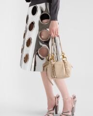 Prada Dangle Leather Top Handle Mini Bag