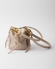 Prada Dangle Leather Top Handle Mini Bag