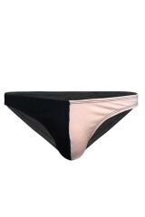 Erkek Siyah Pembe Pamuklu Klasik Slip Külot L