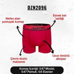 Erkek Kırmızı Modal Boxer