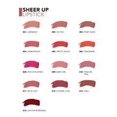 Flormar Sheer Up Ruj No: 013 Gaia