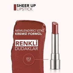 Flormar Sheer Up Ruj No: 013 Gaia