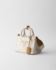 Prada Jardinière Linen Blend Mini Bag