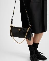 Prada Re-Edition 2002 Medium Leather Shoulder Bag