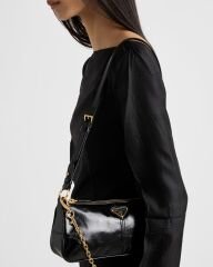 Prada Re-Edition 2002 Medium Leather Shoulder Bag