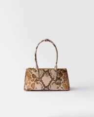 Prada Galleria Medium Patterned Saffiano Leather Bag