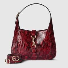 GUCCI JACKIE PYTHON MEDIUM BAG