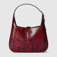GUCCI JACKIE PYTHON MEDIUM BAG