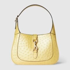 GUCCI JACKIE OSTRICH MEDIUM BAG