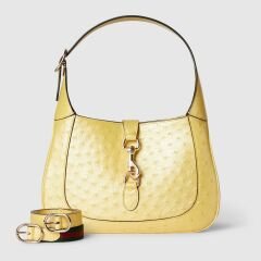 GUCCI JACKIE OSTRICH MEDIUM BAG