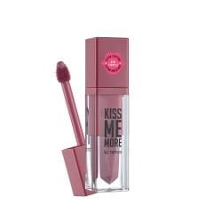 Flormar Kiss Me More Yoğun Nemlendirici Likit Mat Ruj Puslu Açık Mor