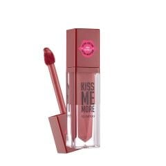 Flormar Kiss Me More Yoğun Nemlendirici Likit Mat Ruj Koyu Gül Kurusu