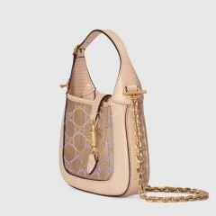 JACKIE 1961 MINI CRYSTAL GG LIZARD BAG