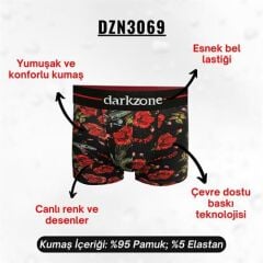 Yılan Desenli Erkek Boxer (Dijital Baskılı)