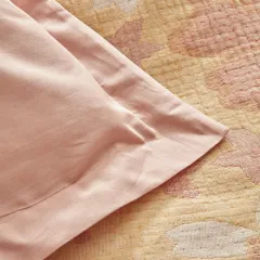 Karaca Home Nelly Müslin Çift Kişilik Pike Yatak Örtüsü Takımı Somon