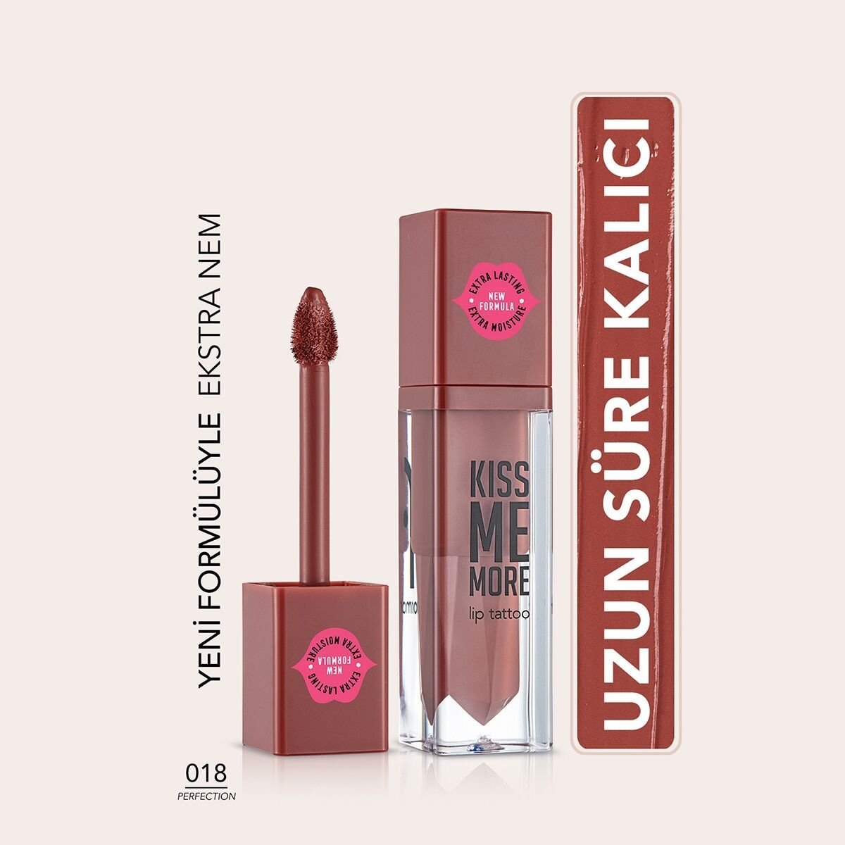 Flormar Kiss Me More Lip Tattoo No: 018