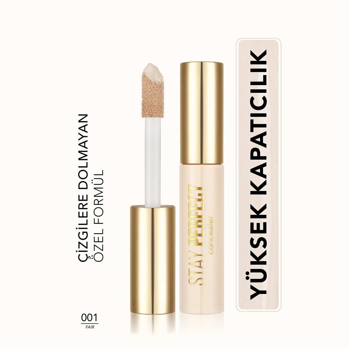 Flormar Stay Perfect Kapatıcı No: 01 Fair