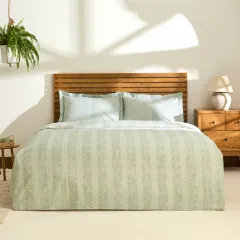 Kaşmir Home Tove %100 Pamuk Tove Çift Kişilik Pike Takımı Çağla