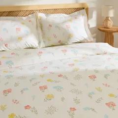 Kaşmir Home Tilde Çift Kişilik Pike Takımı Çağla