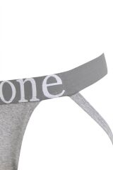 Fantezi Arkası Açık Gri Erkek Jockstrap