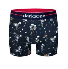 İskelet Desenli Siyah Boxer (Dijital Baskılı) XL