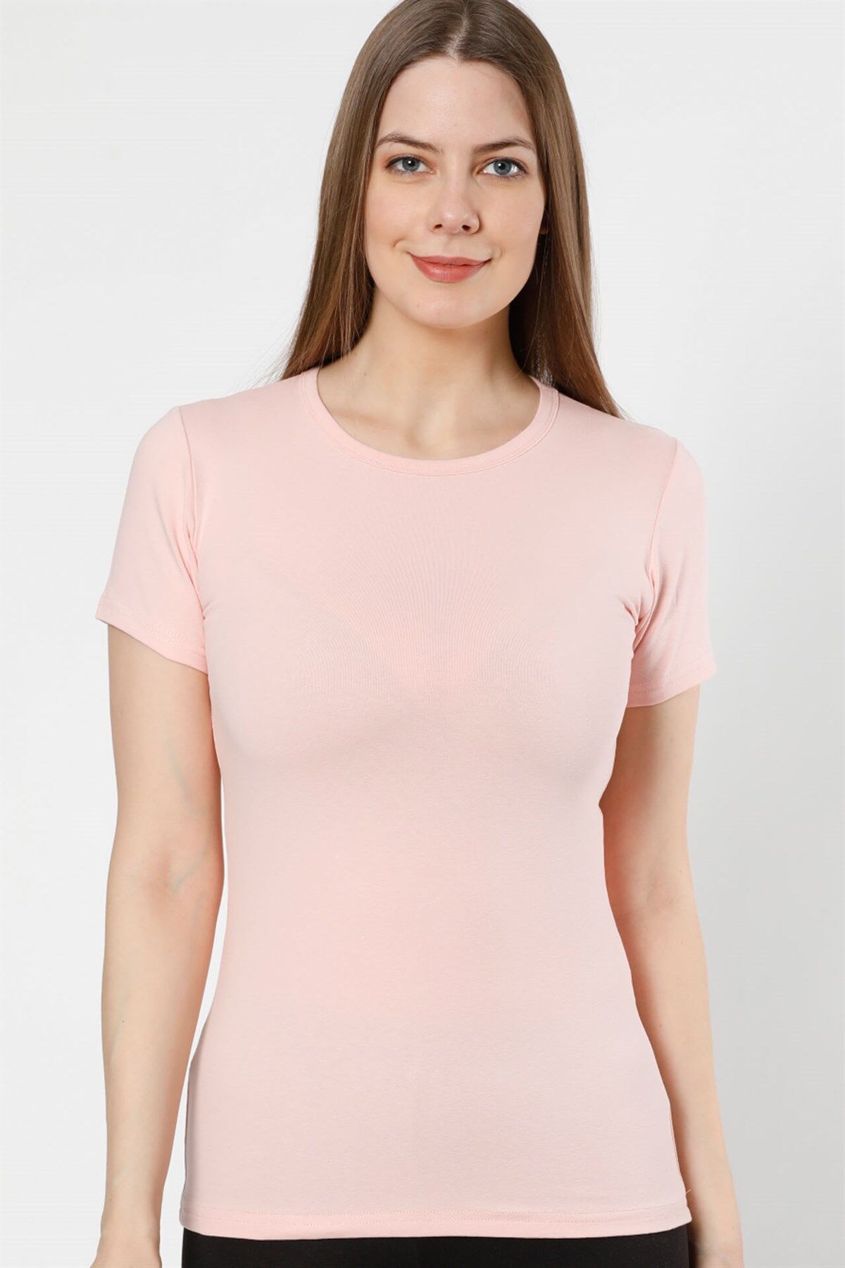 Akbeniz Bayan Kısa Kol Body 232P