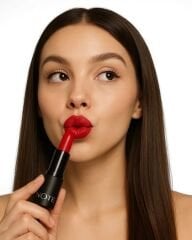 Note Deep Impact Lipstick 13 Impressive Red Kremsi Dokulu Yarı Parlak Ruj - Kırmızı