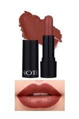 Note Deep Impact Lipstick 06 Cinnamon Kremsi Dokulu Yarı Parlak Ruj - Kahverengi