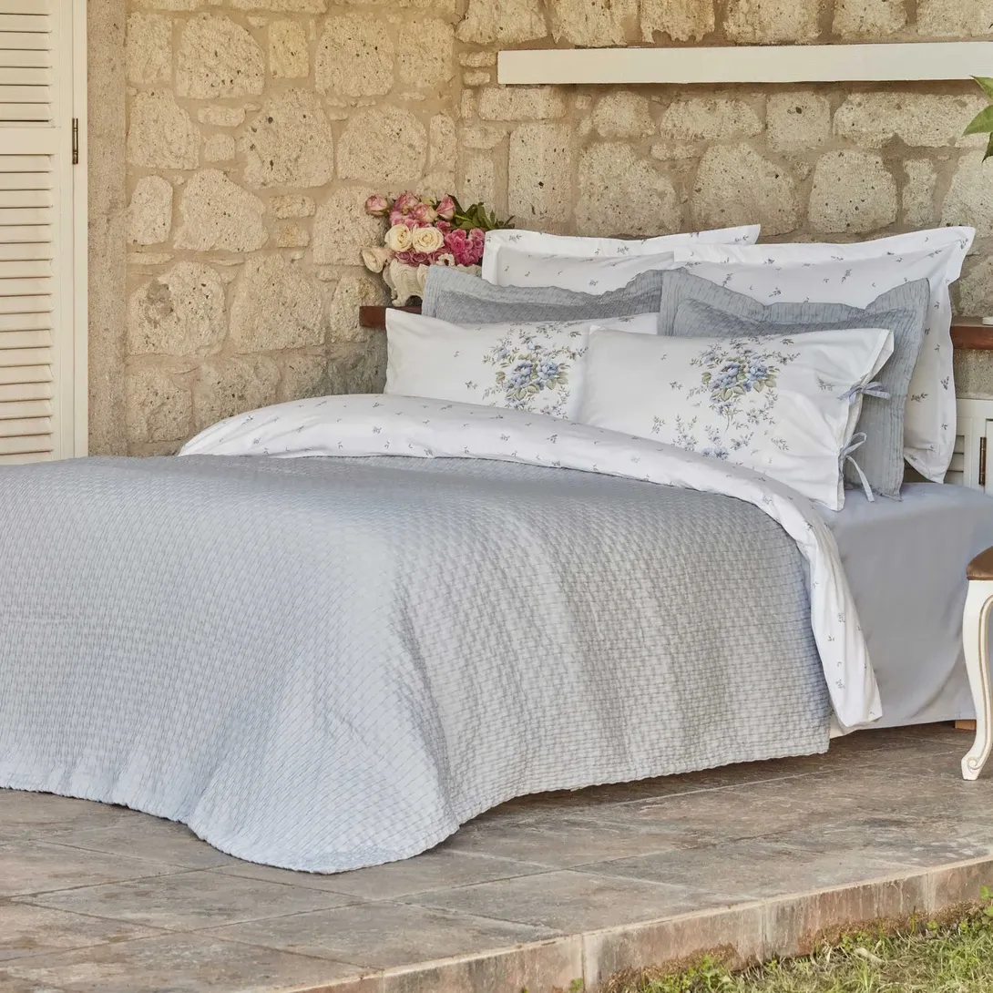 Karaca Home Chole Çift Kişilik Summer Set Mavi