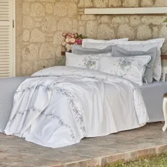 Karaca Home Chole Çift Kişilik Summer Set Mavi
