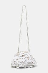 WHITE BAG MARY THE ROSE