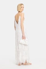 WHITE BAG MARY THE ROSE