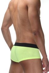 Neon Sarı Erkek Hipster Boxer