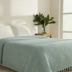 Karaca Home Mady %100 Cotton Waffle Çift Kişilik Tek Pike