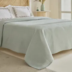 Karaca Home Roshell %100 Pamuk Tek Kişilik Pike Takımı Adaçayı