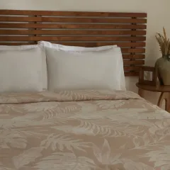 Karaca Home Leafy Sea Müslin Çift Kişilik Tek Pike
