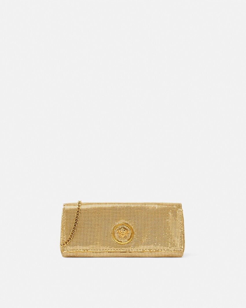 METAL MESH LA MEDUSA CLUTCH