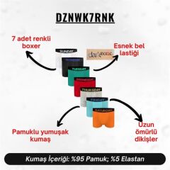 Erkek Boxer Haftanın Günleri 7'Li Set