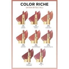 L'ORÉAL PARIS Color Riche Saten Bitişli Ruj - 570 Worth It Intense