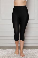 Akbeniz Microfiber Kapri Tayt 5864