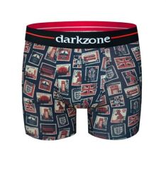 Vintage Baskılı Erkek Boxer (Dijital Baskılı) M