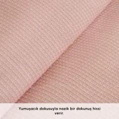 Karaca Home Maisy Bambu Çift Kişilik Pike Takımı Pudra