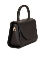 Sasha Top Handle Bag in Black olga berg